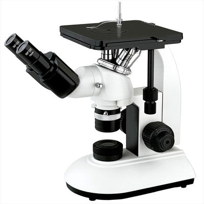 中国 機械段階の三眼鏡によって逆にされる金属顕微鏡の無限光学系 サプライヤー