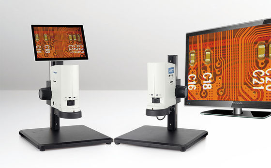 中国 デジタル カメラが付いているビデオ ステレオのズームレンズの顕微鏡、産業ステレオの顕微鏡 サプライヤー
